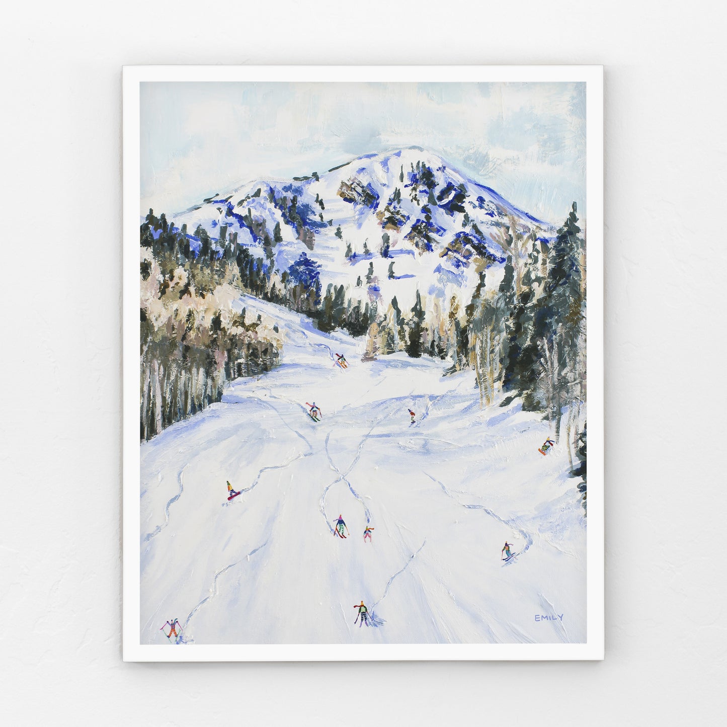 Blue Bird Day Print