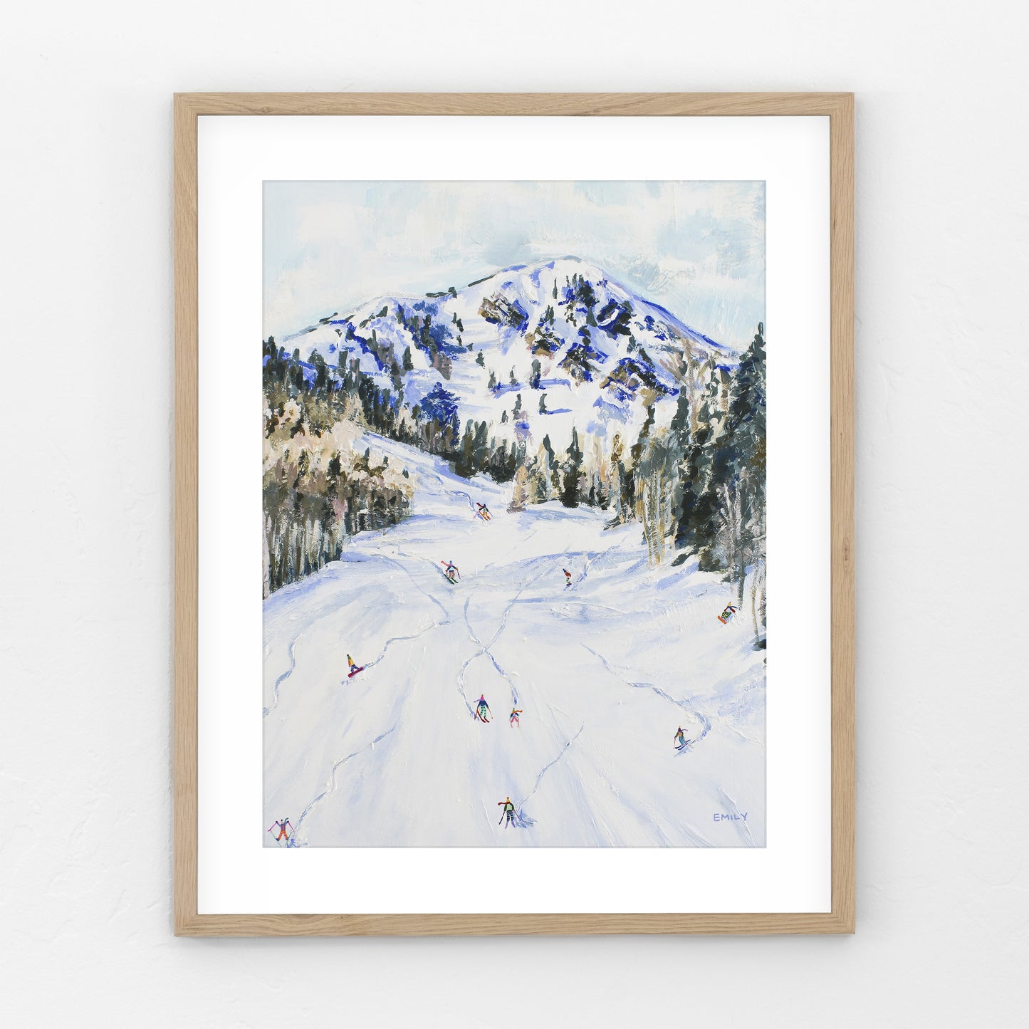 Blue Bird Day Print