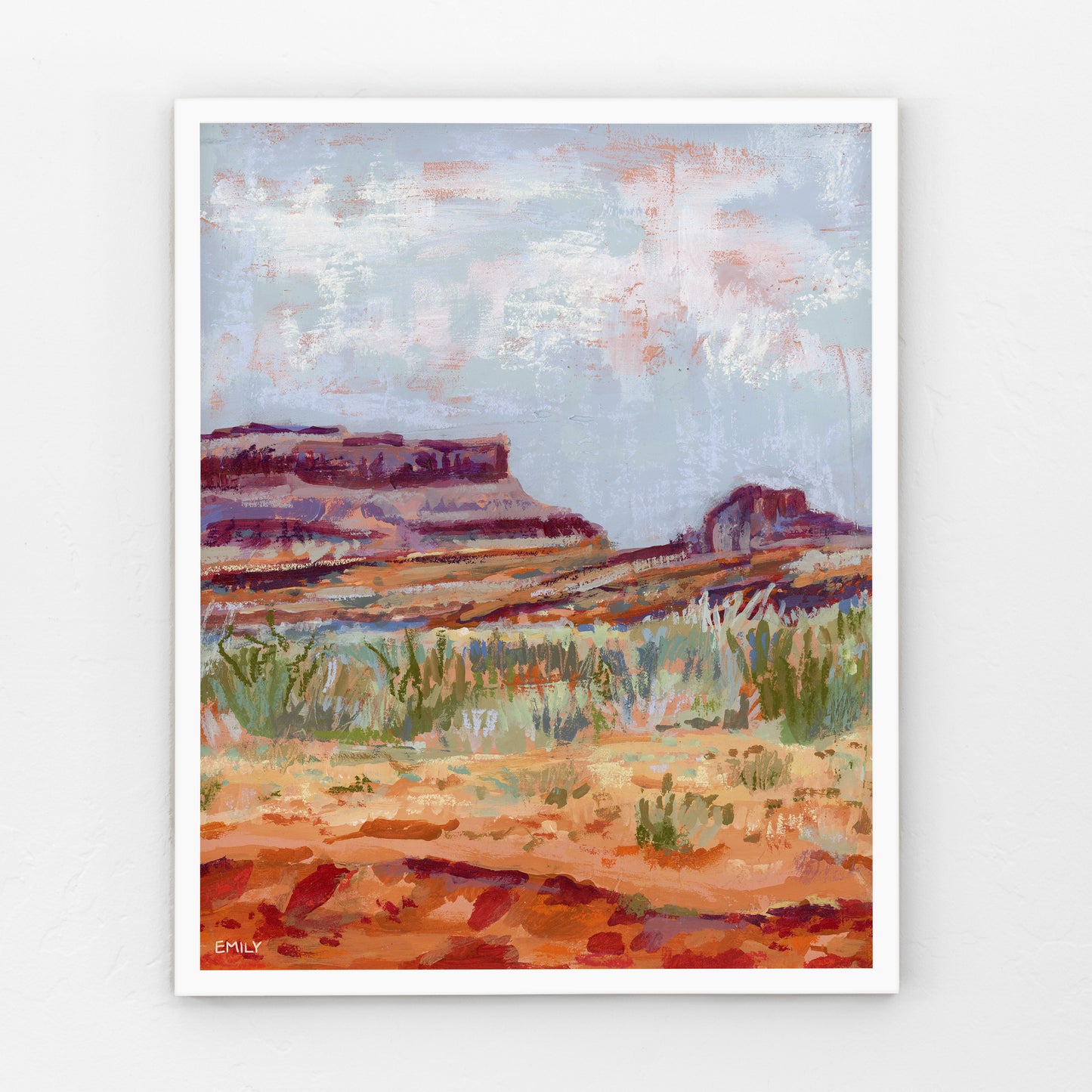 Desert Mesa Print - No Border