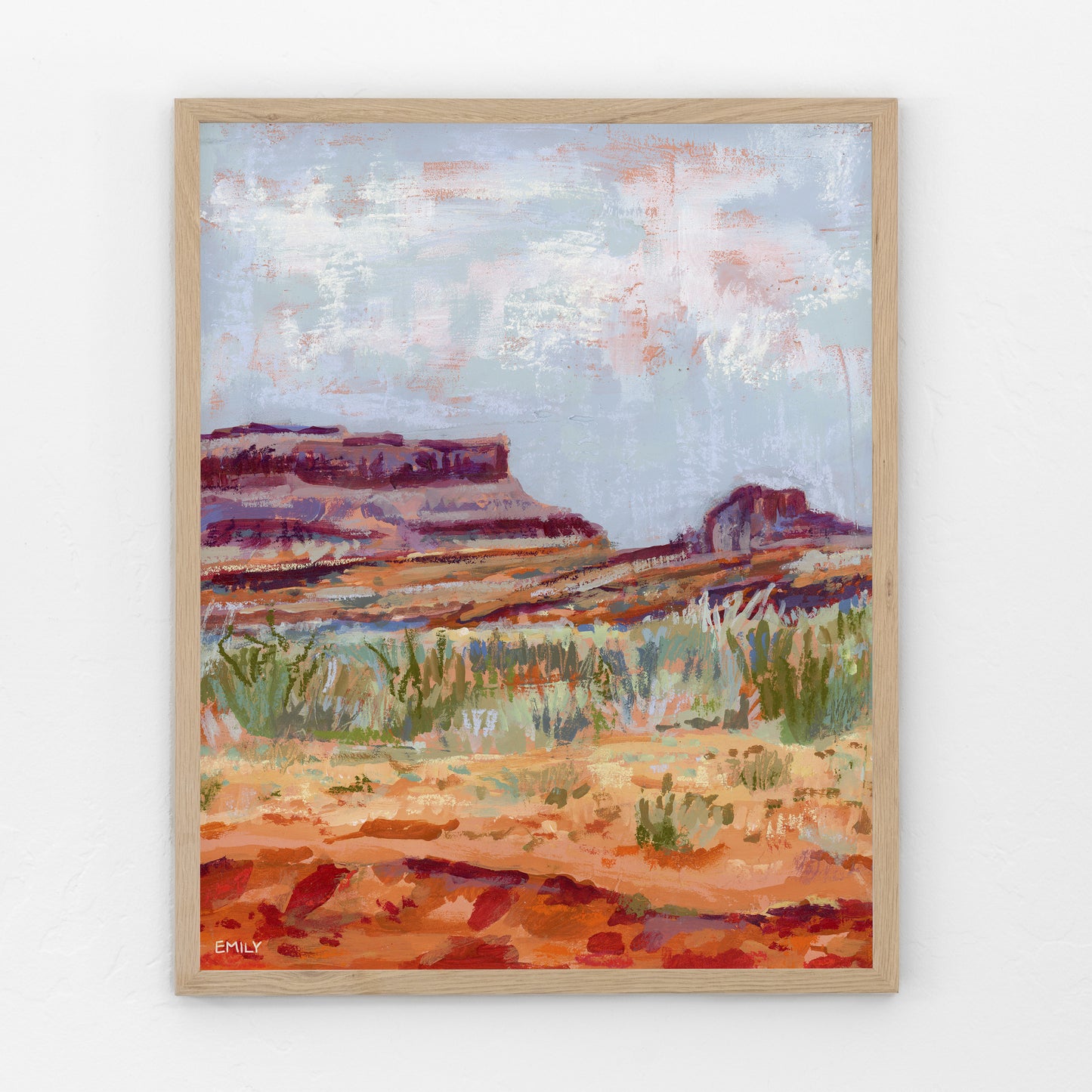 Desert Mesa Print - No Border