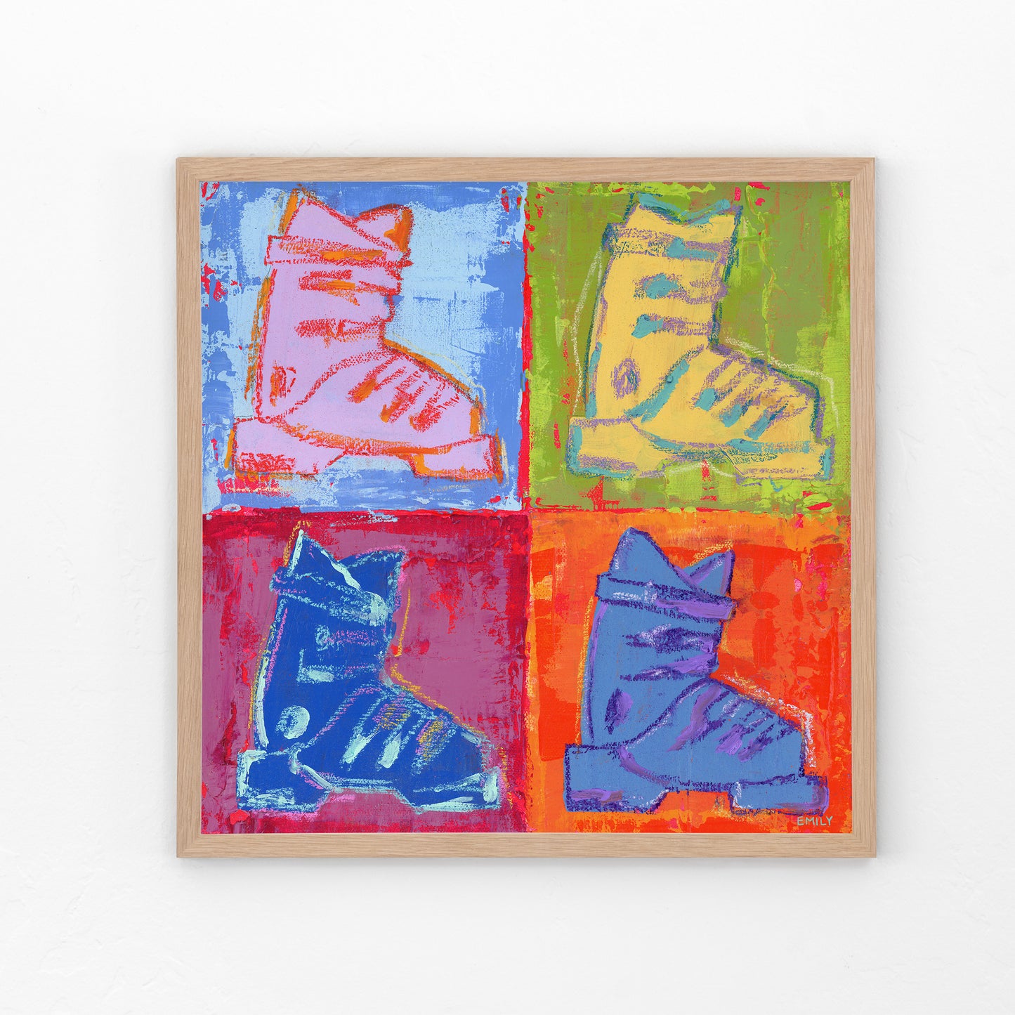 Hittin' The Slopes 1 Print