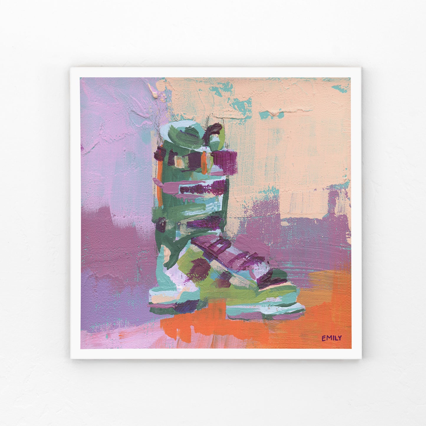 Ski Boot Colors 2 Print