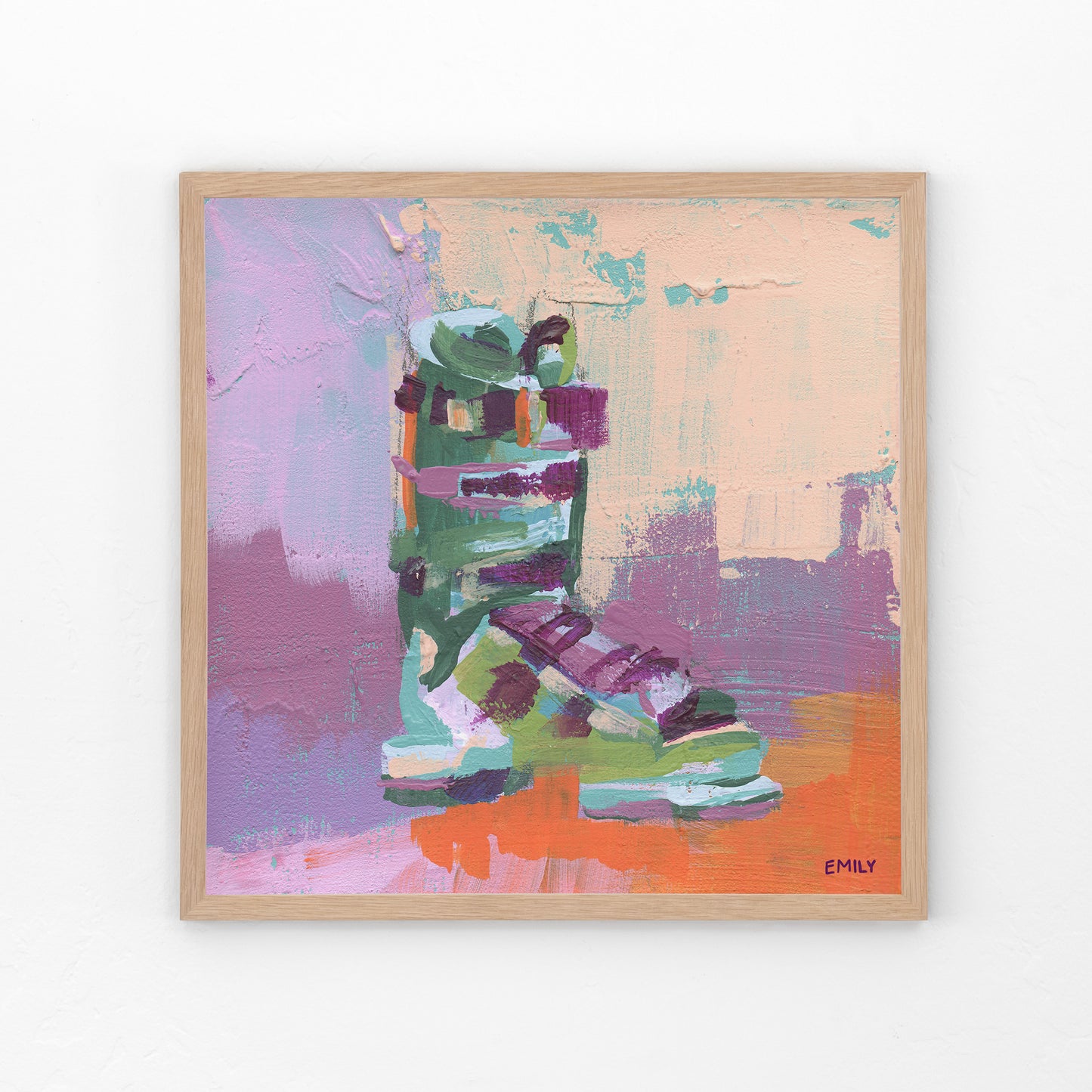 Ski Boot Colors 2 Print