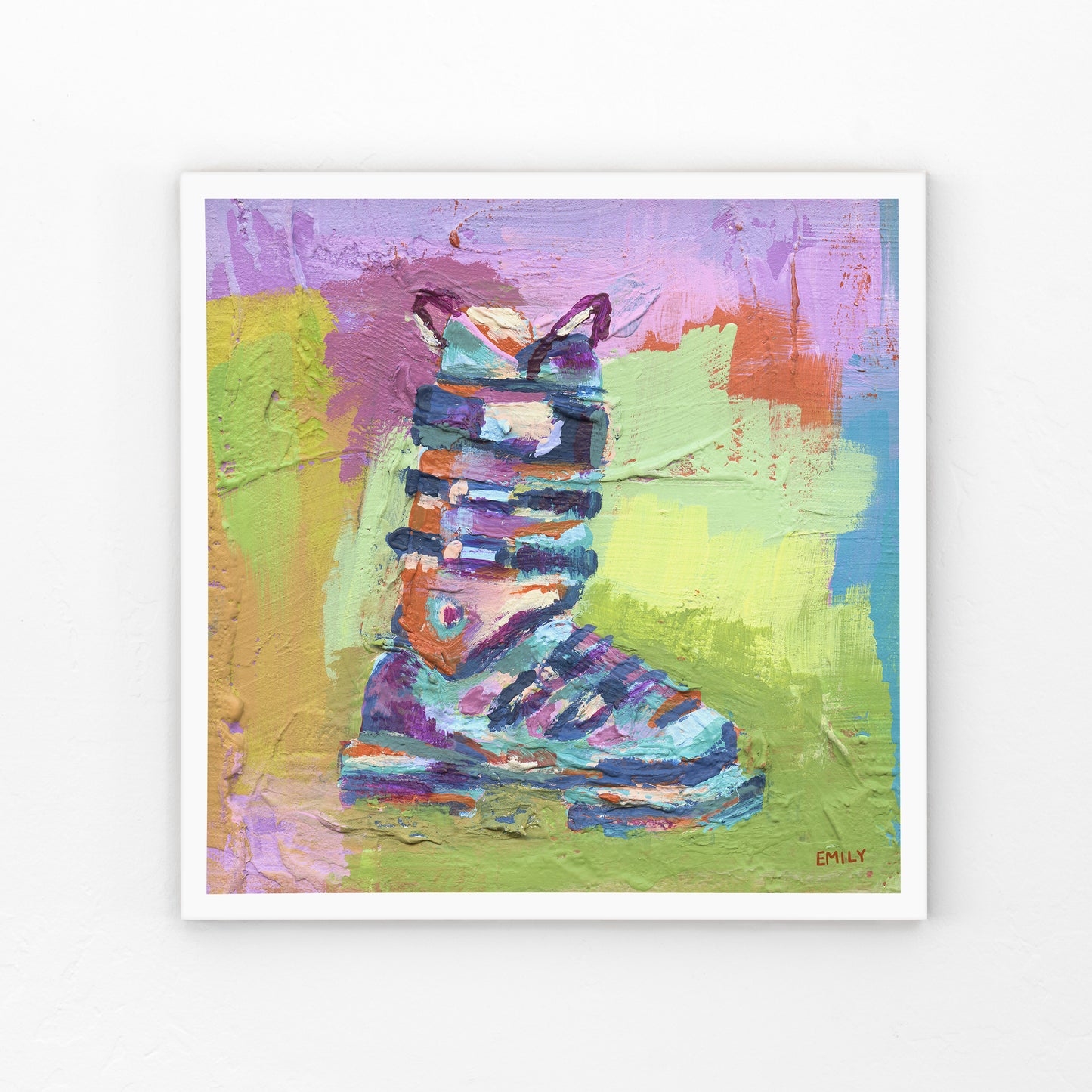 Ski Boot Colors 4 Print