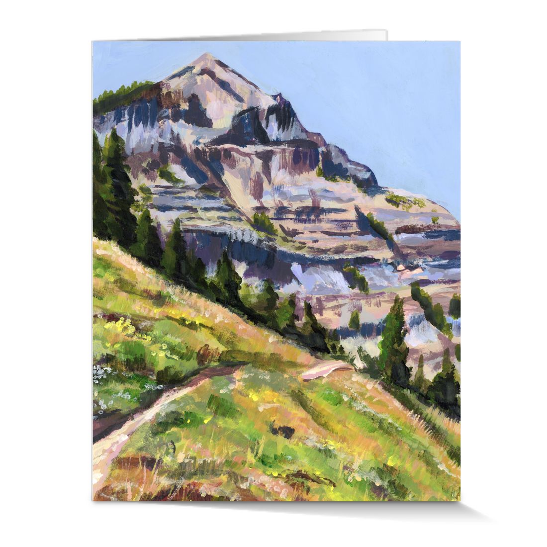 Along The Way - Greeting Card