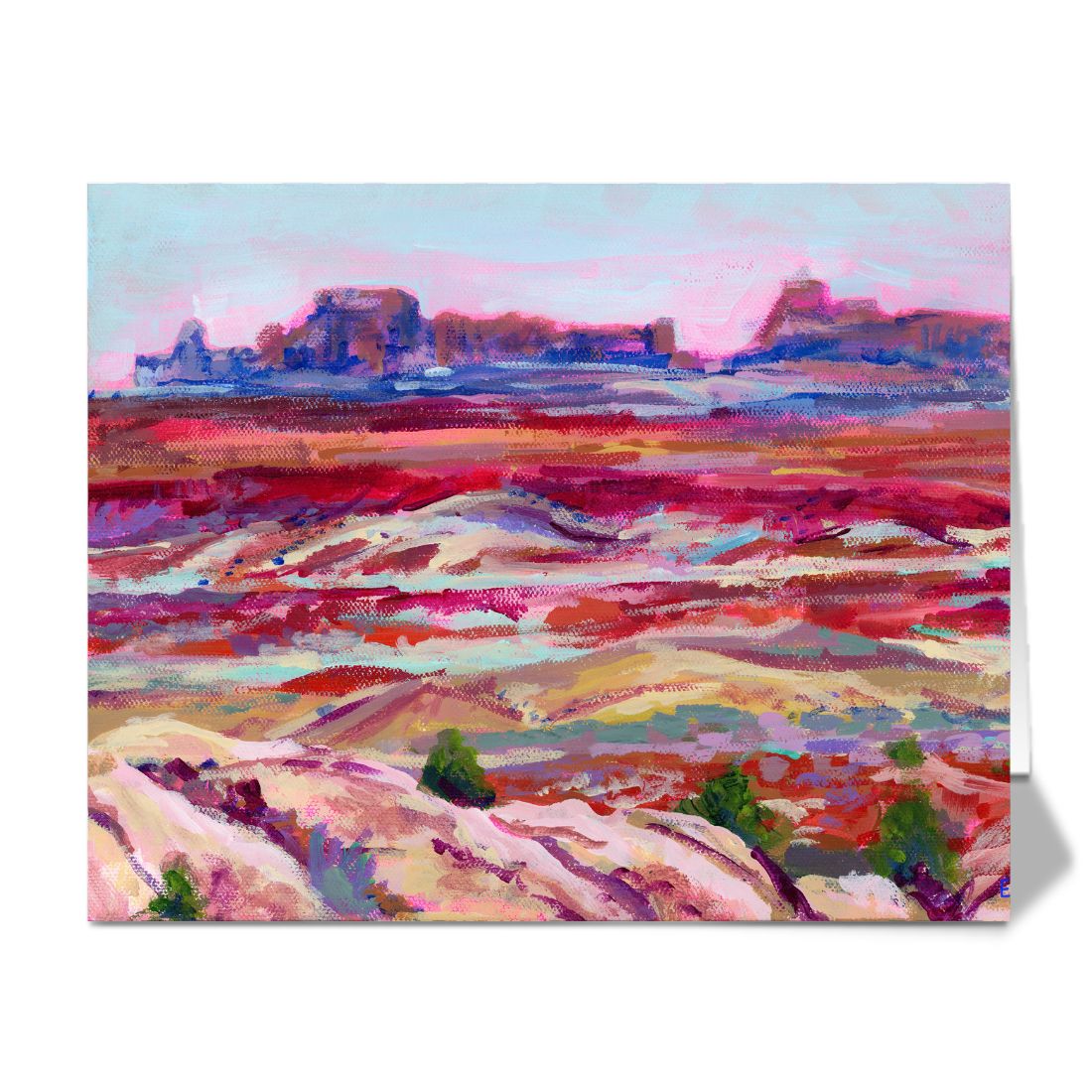 Desert Colors - Greeting Card