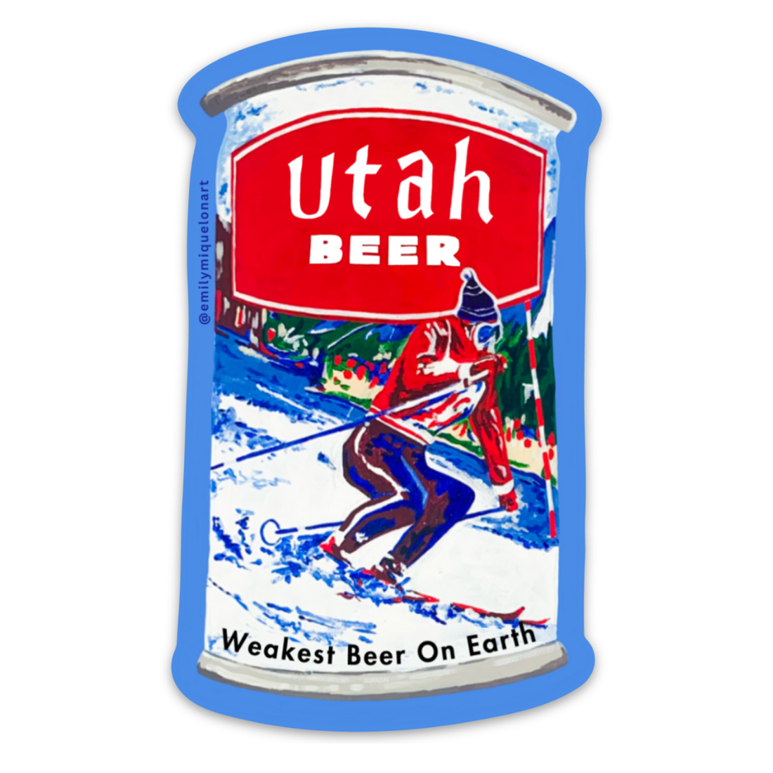 Utah Beer Sticker