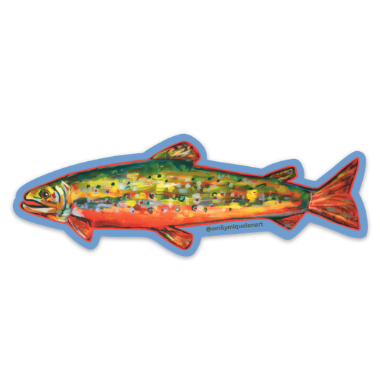 Brook Trout Sticker