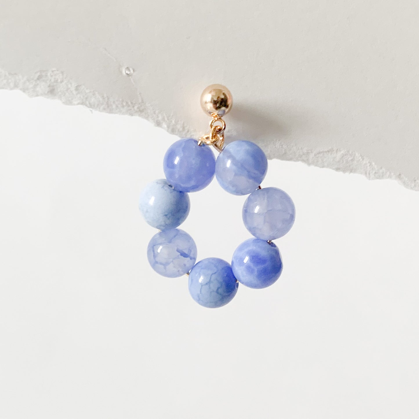 Colette Earrings - Capri Blue