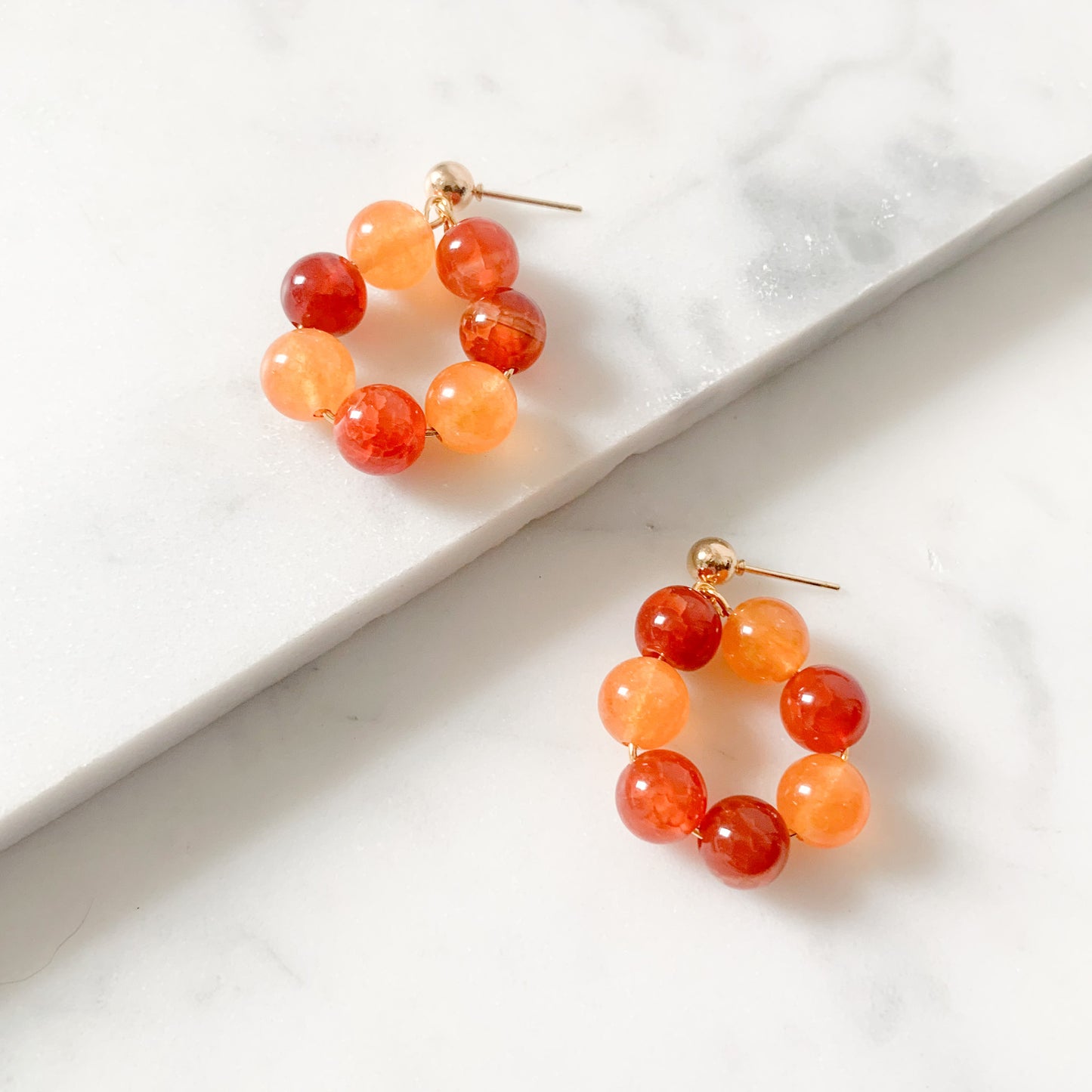 Colette Earrings -Clementine