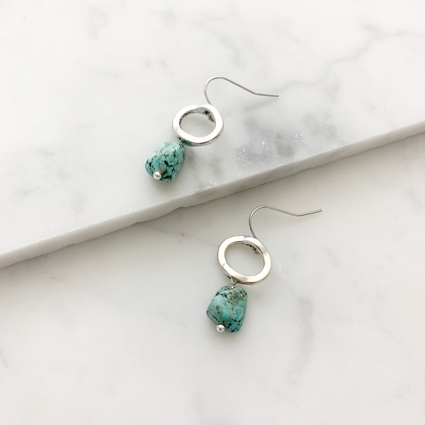 Claudine Earrings - Turquoise