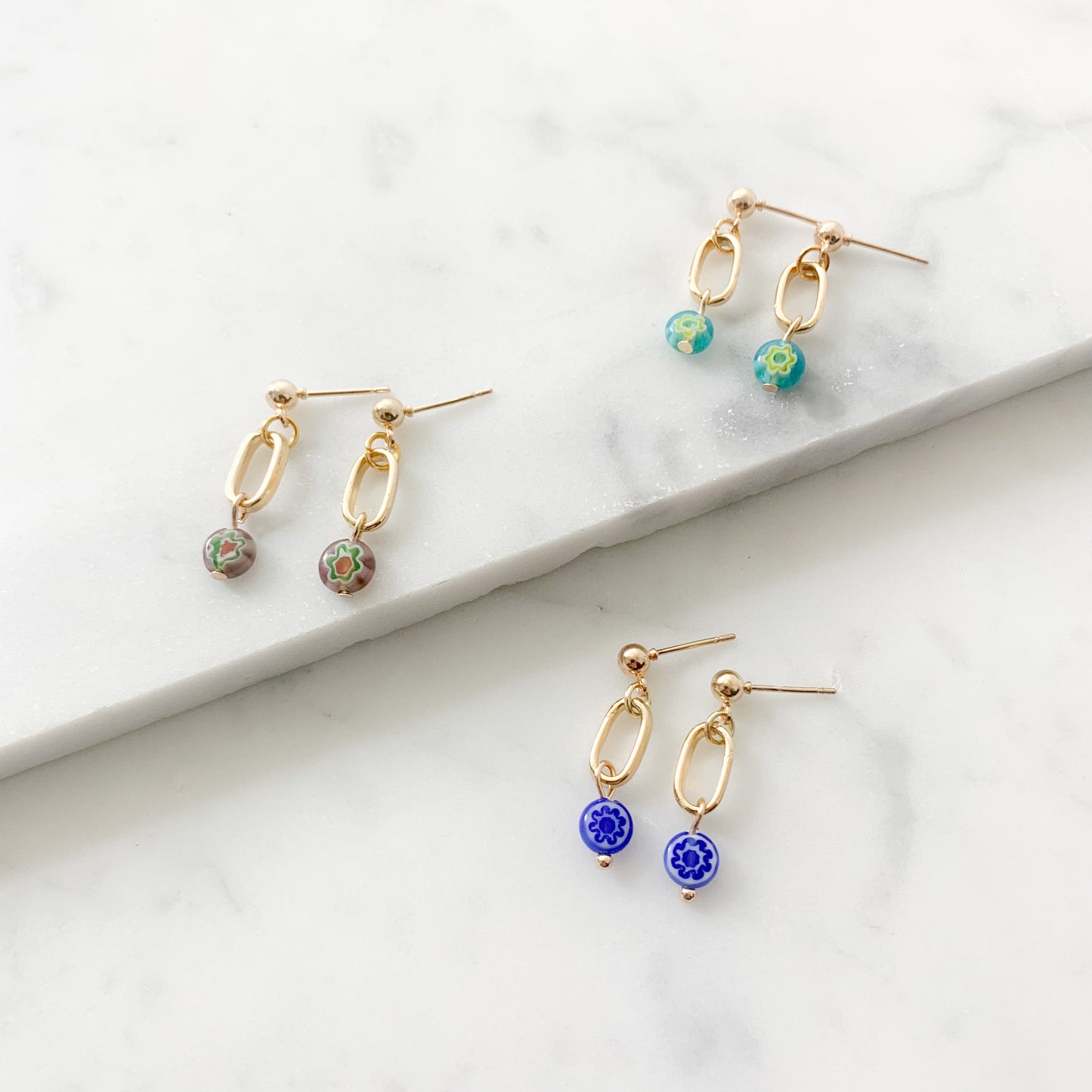 Fleur - Dainty Earrings