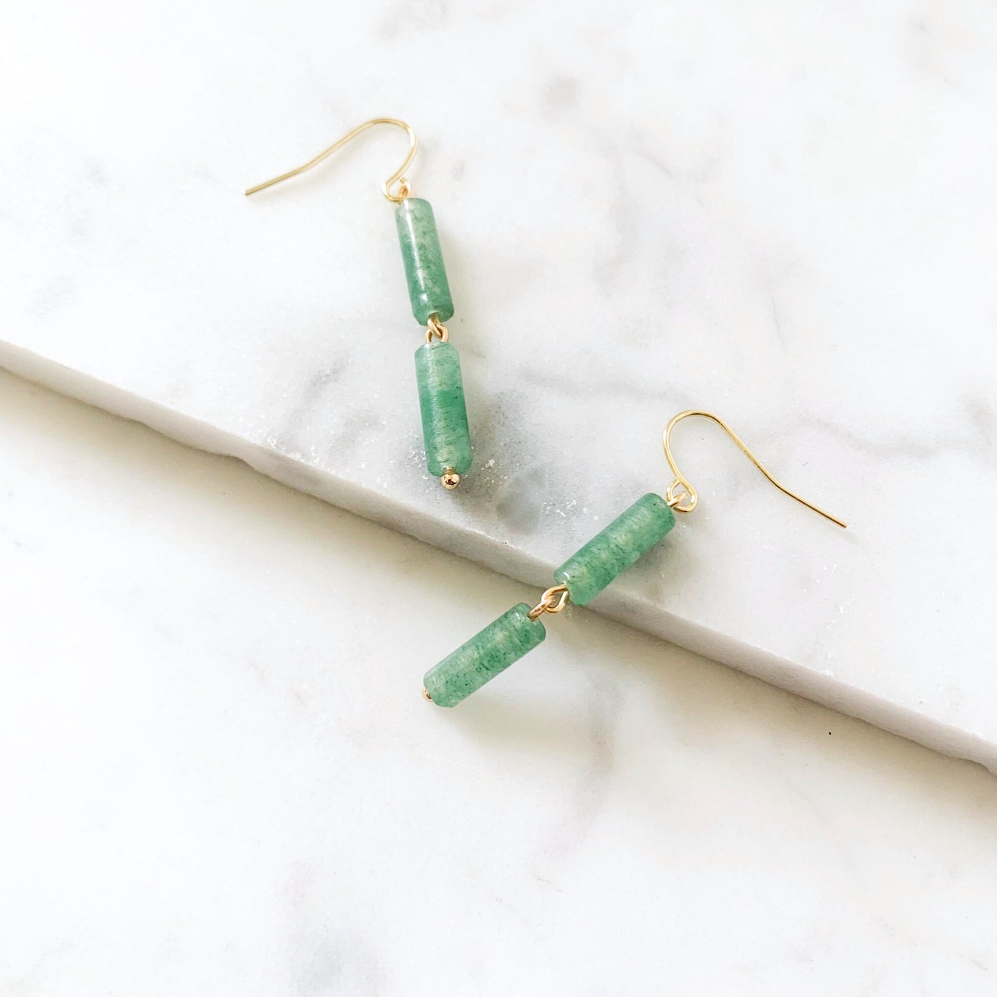 Francis Drop Earring - Green