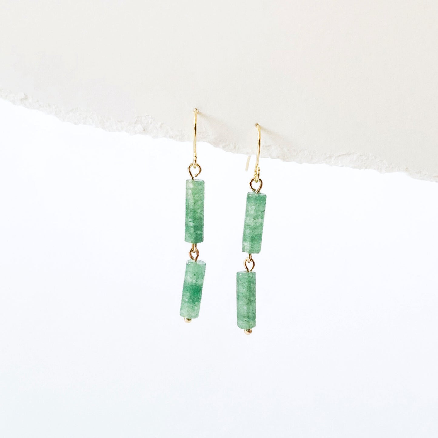 Francis Drop Earring - Green