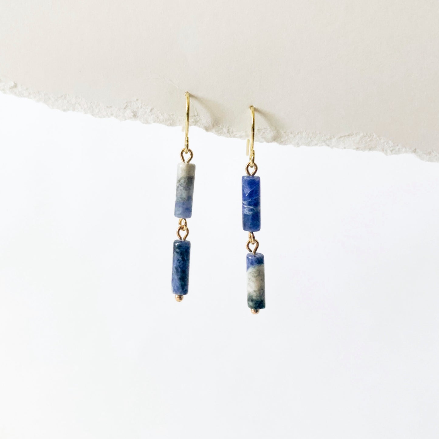 Francis Drop Earring - Blue