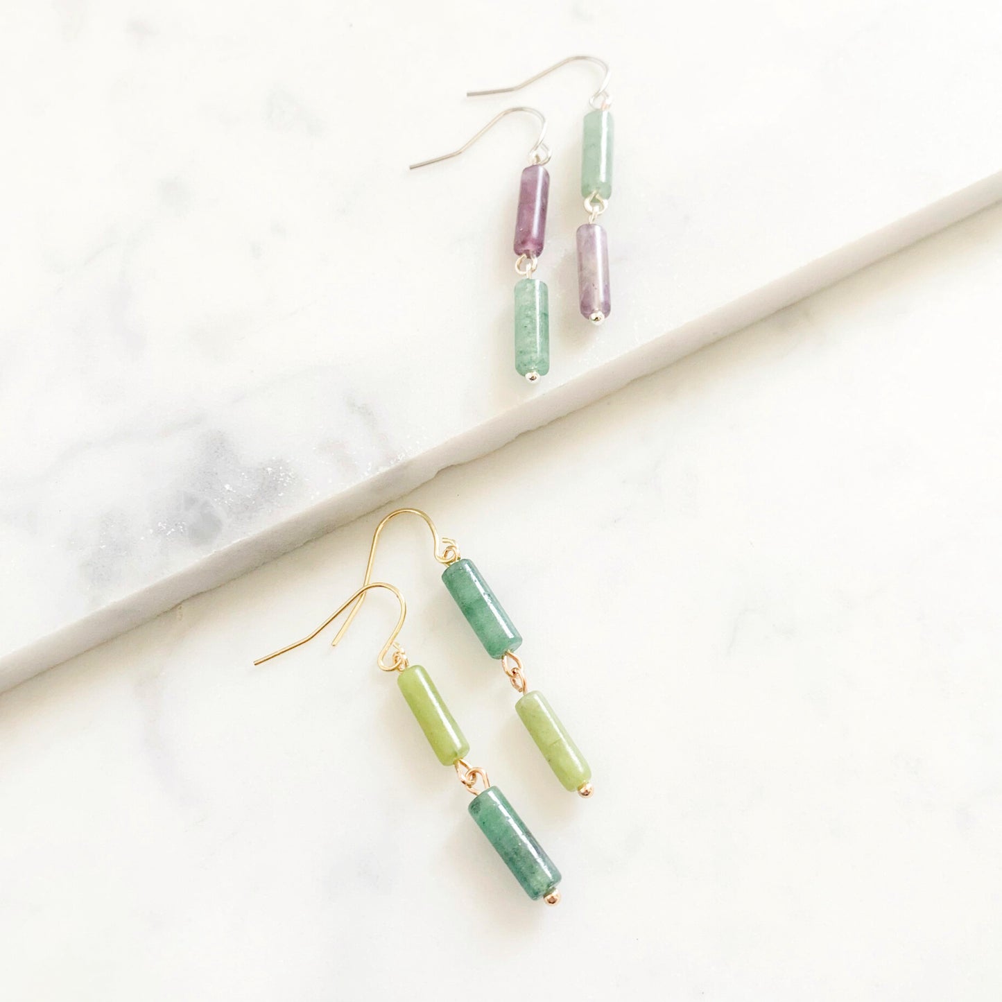 Francis Drop Earring - Color Block