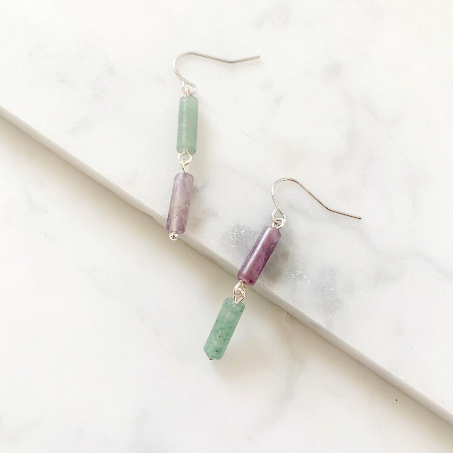 Francis Drop Earring - Color Block