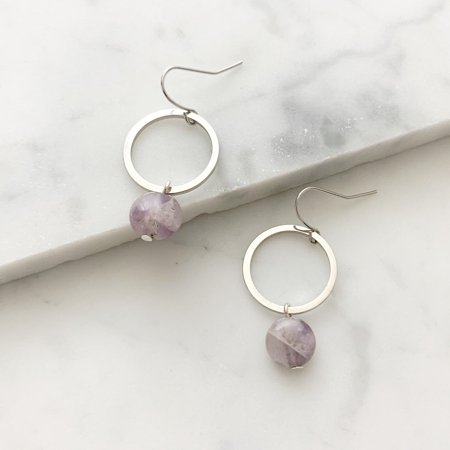 Lucie Earring - Purple