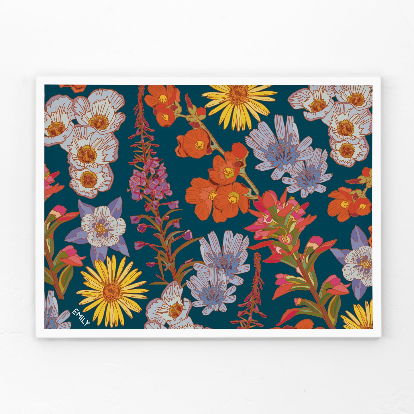 Western Wildflowers Print