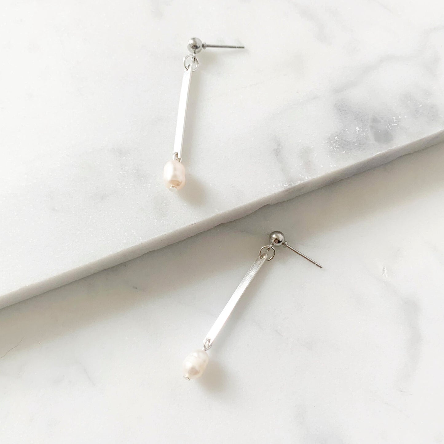 Fresh Water Pearl- Drop Earring