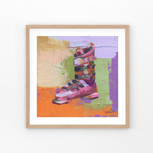 Ski Boot Colors 1 Print