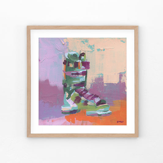 Ski Boot Colors 2 Print