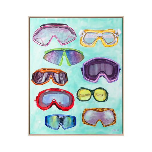 Ski Goggle Goofin' - 24" x 30"