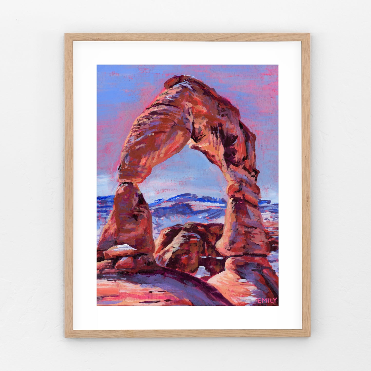 Snowy Arch Print