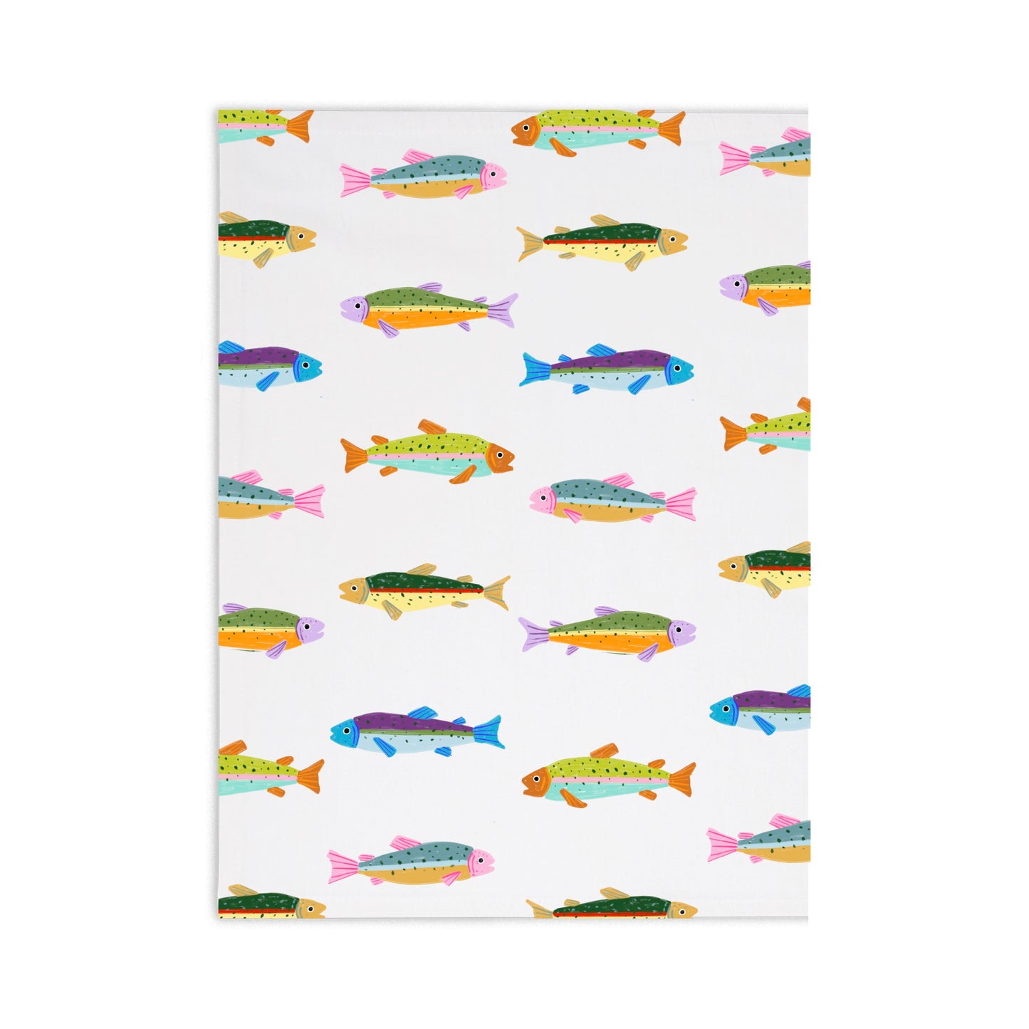 Tea Towel - Trout Party