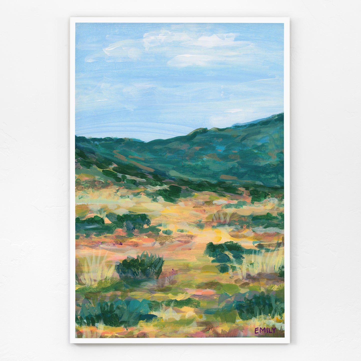 Utah Blue Sky Print