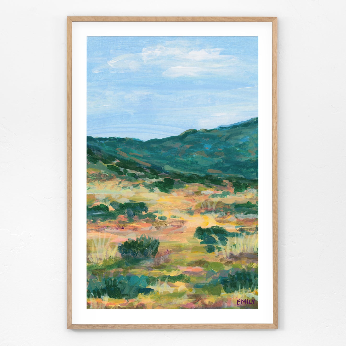 Utah Blue Sky Print