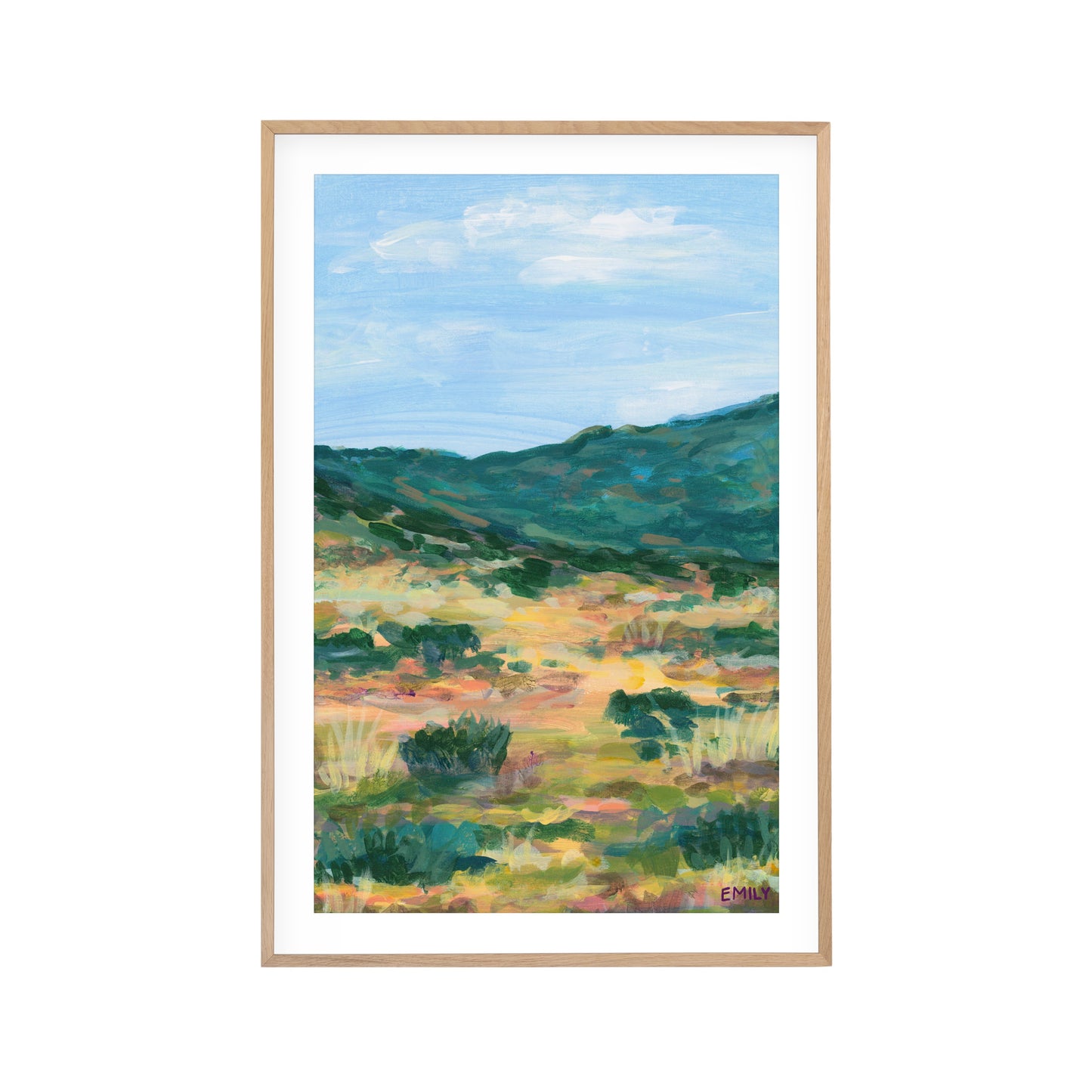 Utah Blue Sky  - 8" x 12"