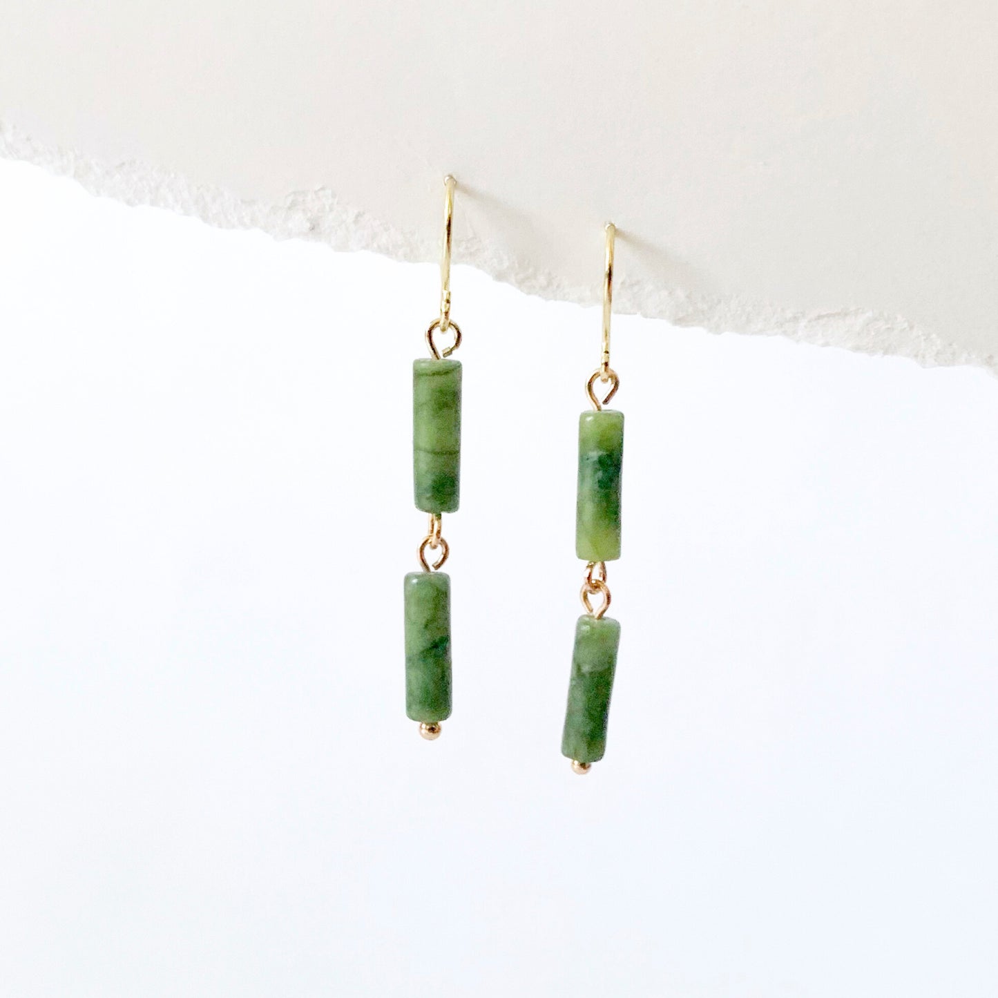 Francis Drop Earring - Green