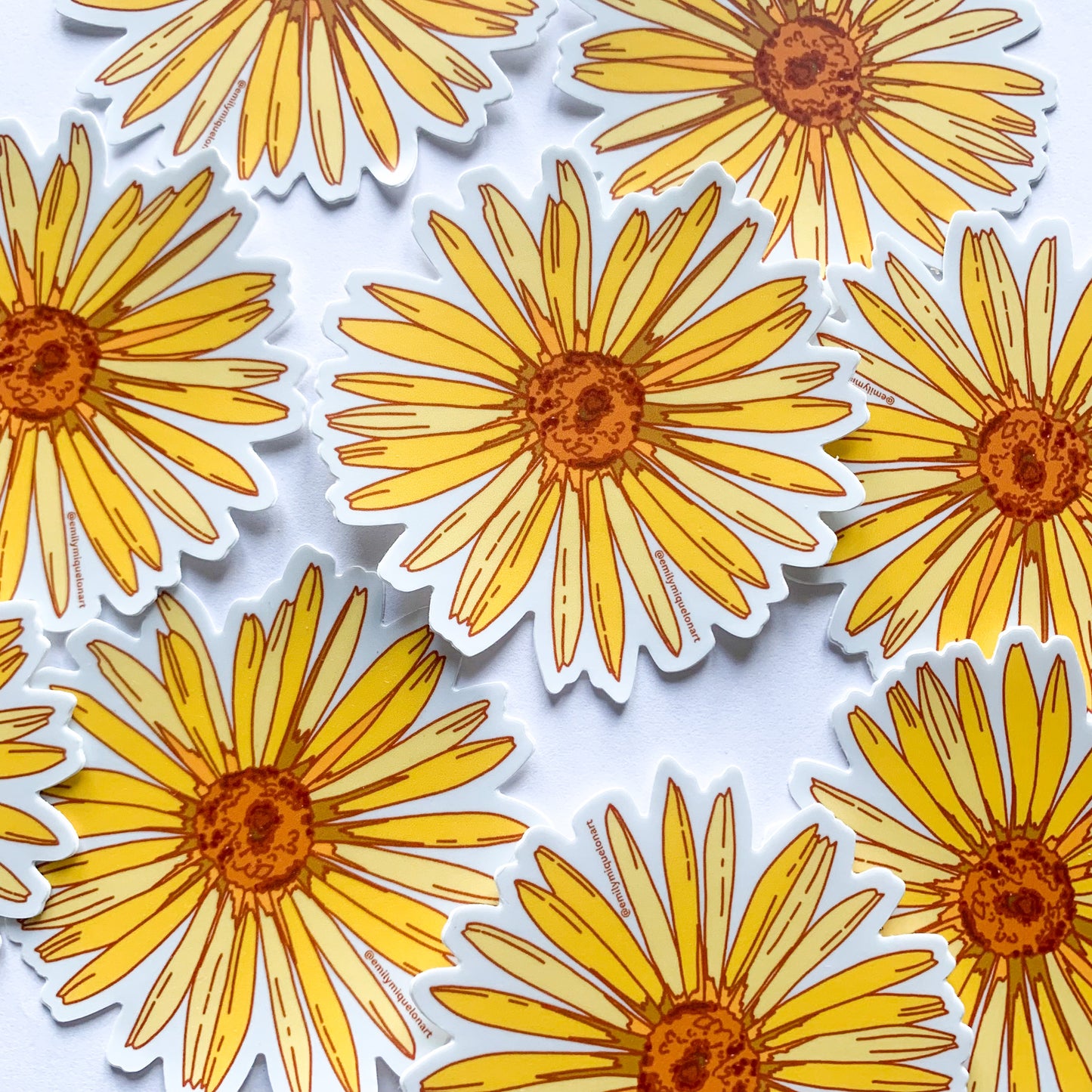 Western Sunflower Sticker